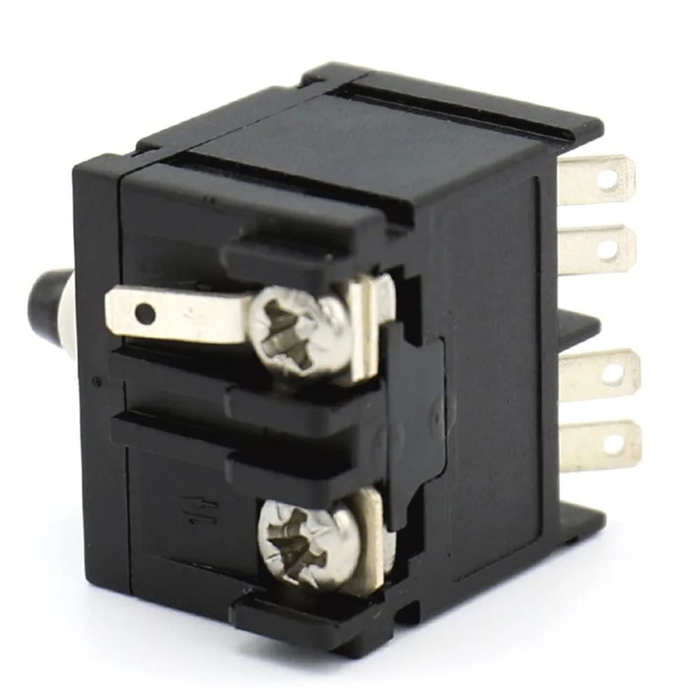 2 шт. промышленные кнопочные выключатели KEDU электрическая нажимная кнопка переключатель HY28-72 127V 250 V, черный