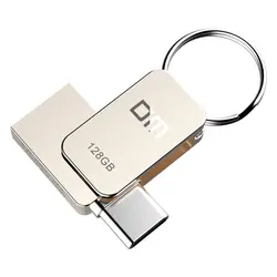 DM PD059 USB флешка USB 3,0 128G USB-C Тип-C OTG накопитель смартфон памяти MINI Usb палку для Andorid Xiaomi