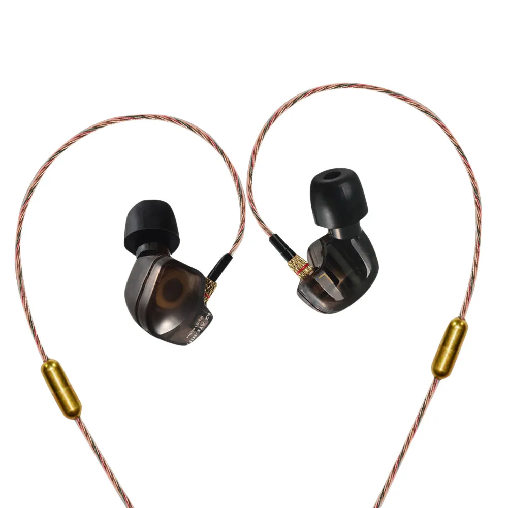 Earphone Noise Isolation in-ear Earphones With Microphone Mobile Phone For MP4 For iPhone With Microphone Headset