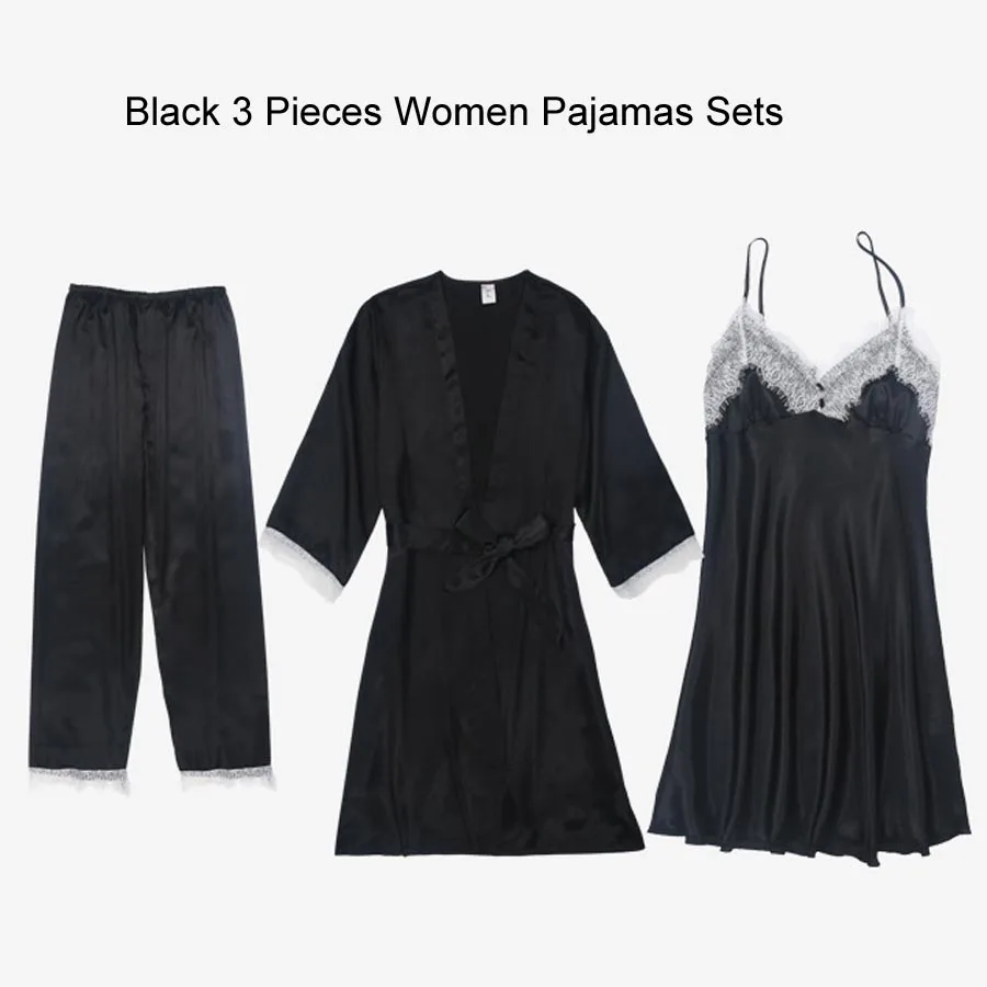 Black Sleepwear Set(3)