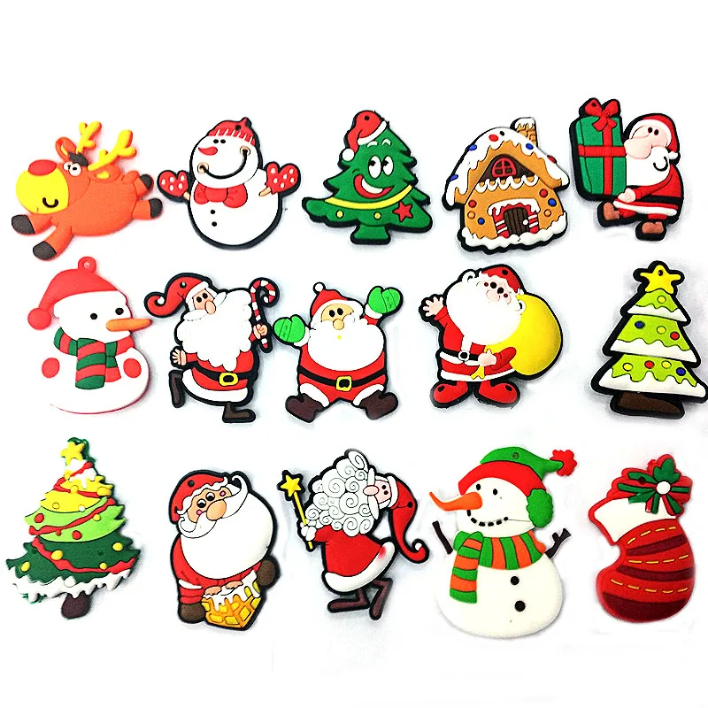 Mix Style 15pc/ Lot Christmas Style Fridge Christmas Ornaments