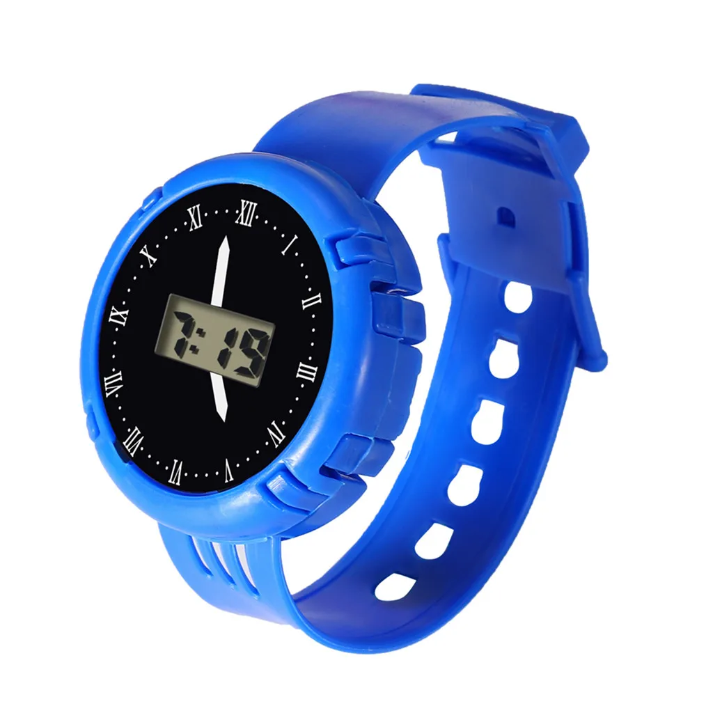 Childrens watch Girls Analog Digital Sport LED Electronic 30M Waterproof Wrist Watch New Simple c0603