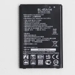 2 шт. 2300 mAh BL-45A1H мобильного телефона Батарея для LG K10 F670L F670K F670S F670 K420N K10 LTE Q10 K420 BL45A1H внутренний Батарея