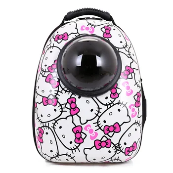 

Outdoor Travel Pet space backpack pet bag breathable out of the cat bag shoulder portable dog pet bag Unisex backpack