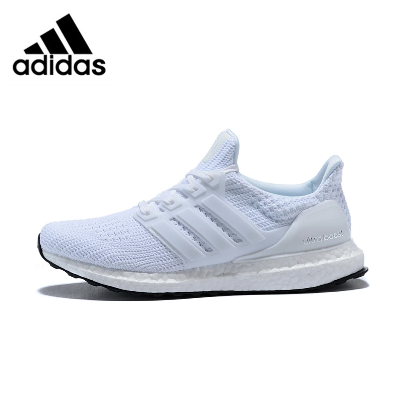 Official original Adidas Ultra Boost 4.0 UB 4.0 Popcorn Running Shoes Sneakers Sports for Men white Breathable BB6168 40-44