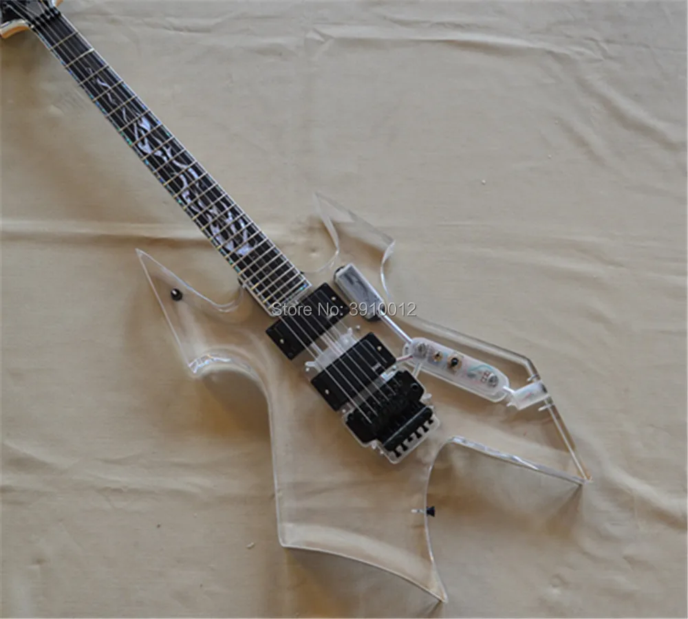 Fábrica BC Rich acrílico guitarra eléctrica envío gratis