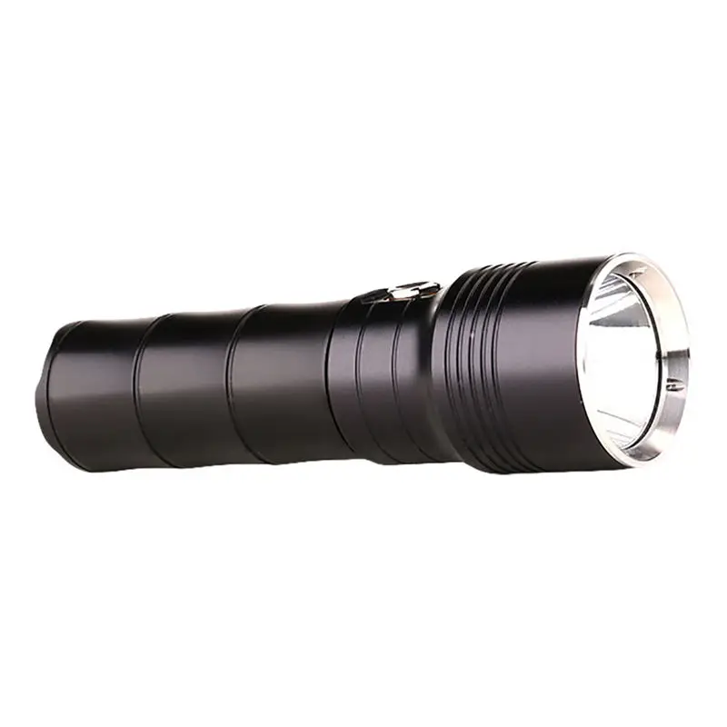 LED Flashlight Rechargeable Super Bright Waterproof And Explosion-Proof Torch10W outdoor travel lighting flashlight#3J18