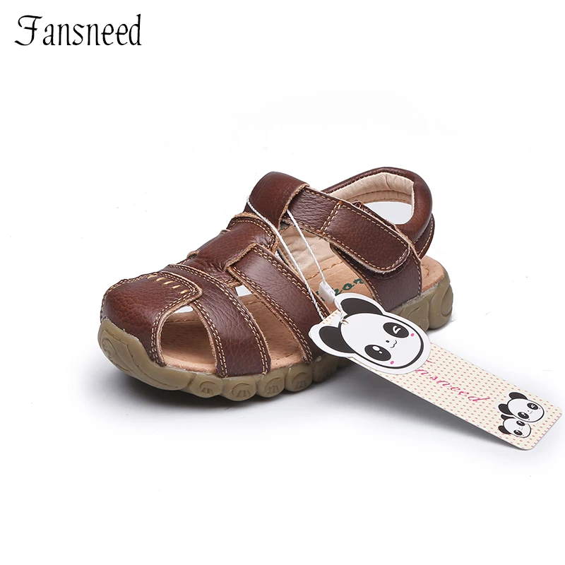 Kids shoes Children sandals Kids sandals Beach shoes Children Shoes Summer Sandals Genuine Leather Quality Boys and Girls Beach Sandals Cowhide Causal