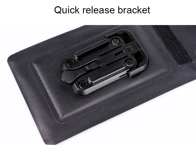 Discount 2017 New Universal 360 Rotataing Waterproof Phone Case Quick Release Bicycle Phone Bag TPU Touch Screen Cycling Phone Clip 12