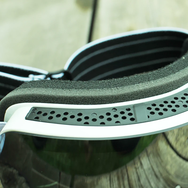 وتغ Ski الجليد نظارات الثلوج نظارات مكافحة الضباب مزدوجة الطبقات طلاء للتبادل عدسات أسطوانية النظارات الشمسية فوق البنفسجية حماية وتغ Ski الجليد نظارات الثلوج نظارات مكافحة الضباب مزدوجة الطبقات طلاء للتبادل عدسات أسطوانية النظارات الشمسية فوق البنفسجية حماية