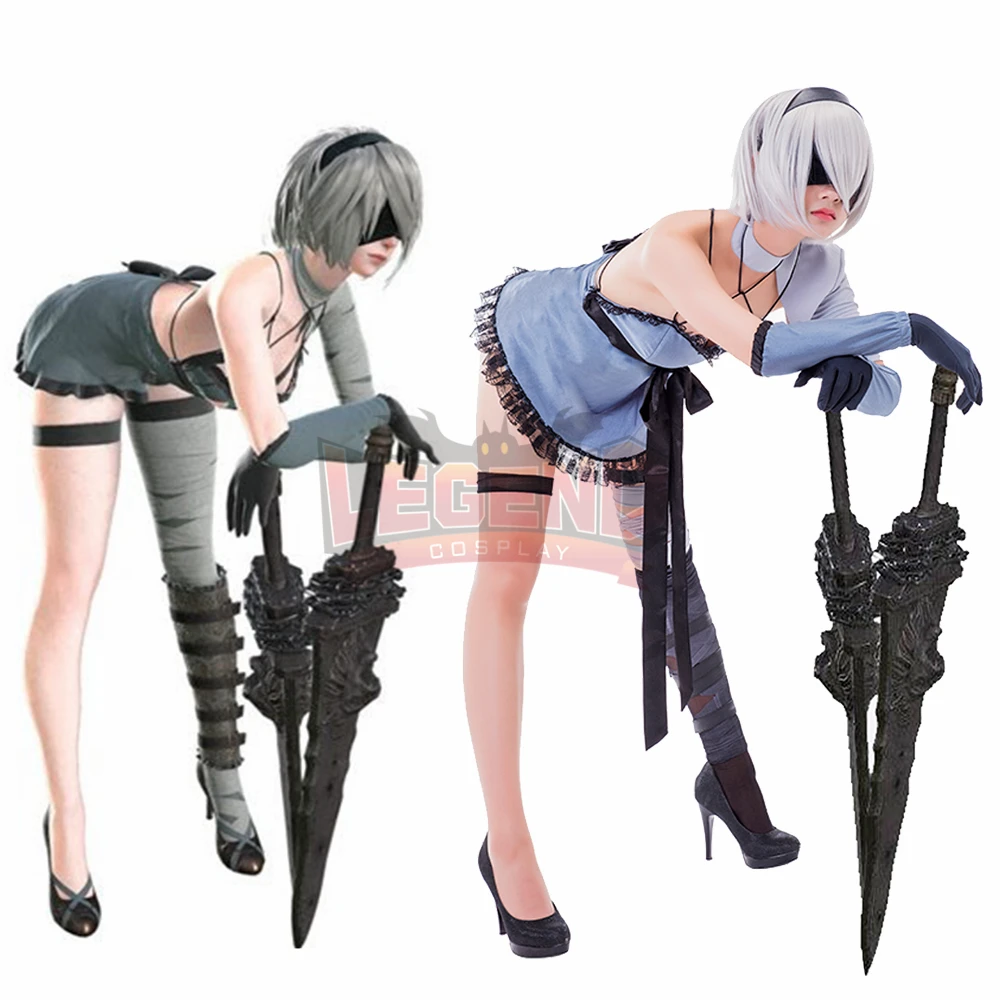 Костюм для косплея nier automatas NieR Automata 2b DLC 2017 новая версия YoRHa No. 2 тип B 2B полный
