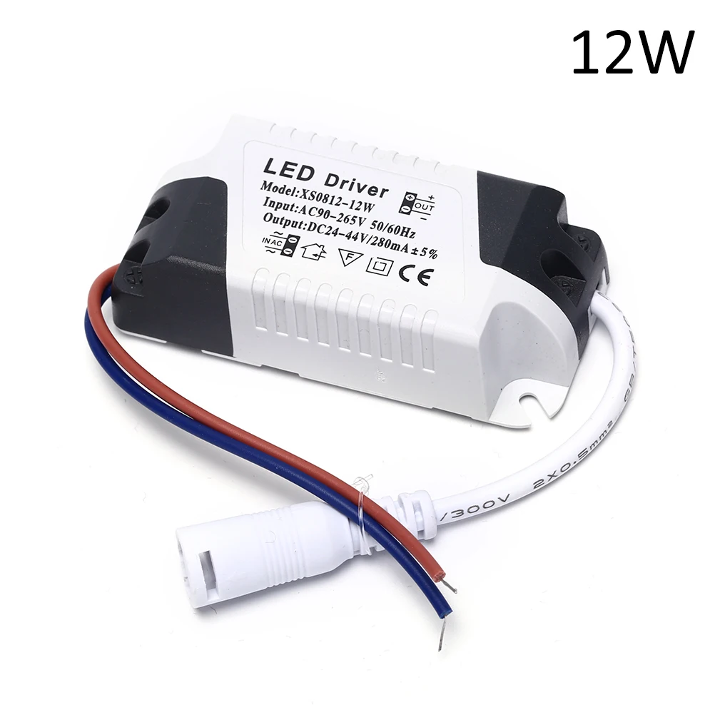 1PC 1-3W/4-7W/8-12W/12-18W/18-24W New Transformer LED Driver Power Supply LED Light Lamp Driver