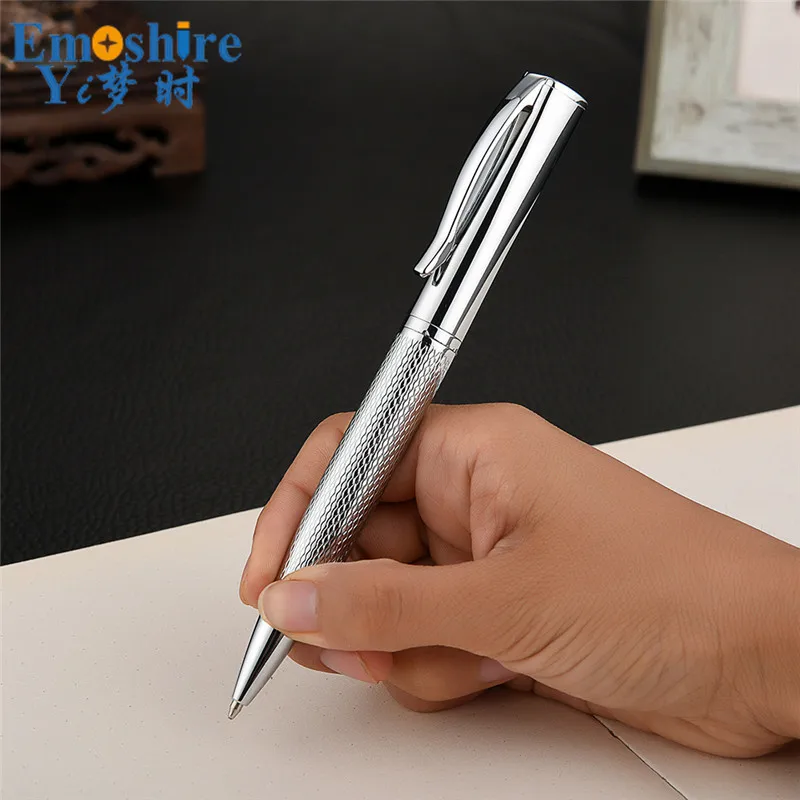 Emoshire New business office metal ballpoint pen Customized enterprise LOGO fashion retro gift advertising ballpoint pen (5)