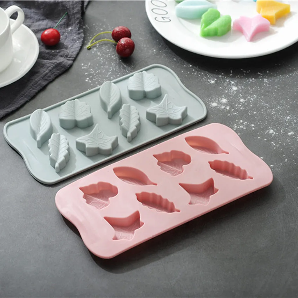 

Ice Cream Tools Silicone Shape Cake Cookie Chocolate Mould Ice Tray Mold Baking Tray 3D Ice Cube Tray