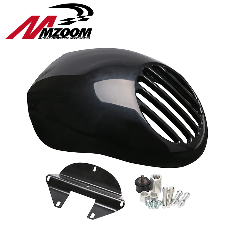 

GRILLE-Style Grill Prison Cowl Cafe Headlight Mask Front Fairing Flyscreen Fly Screen Visor