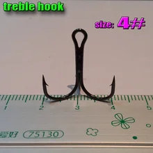 Тройные рыболовные крючки 4#5000 шт прямо с завода