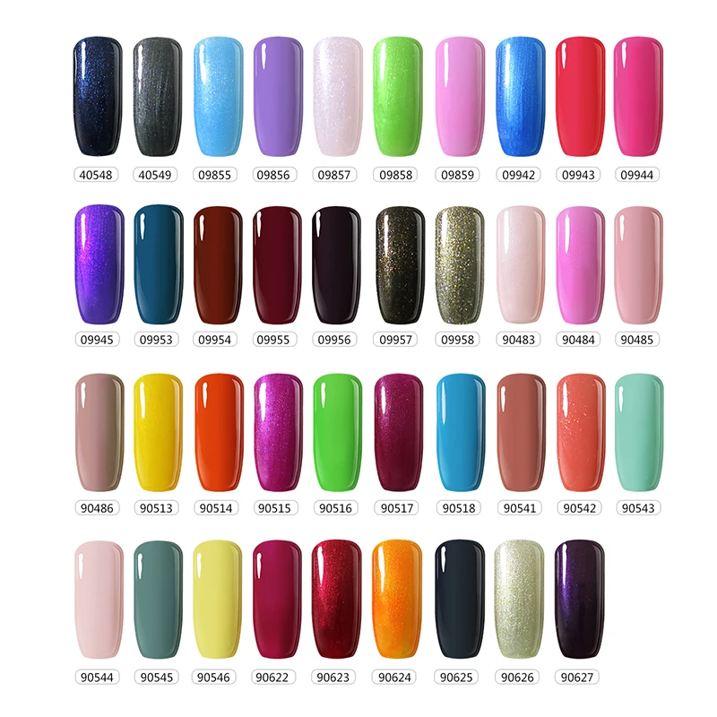 Гель лак для ногтей Belle Fille оранжевый цвет УФ гель UV Vernis Полупостоянный лак|Гель