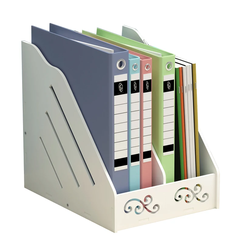Eco Friendly Desk Organizer Book Magazine Holder for the Office
