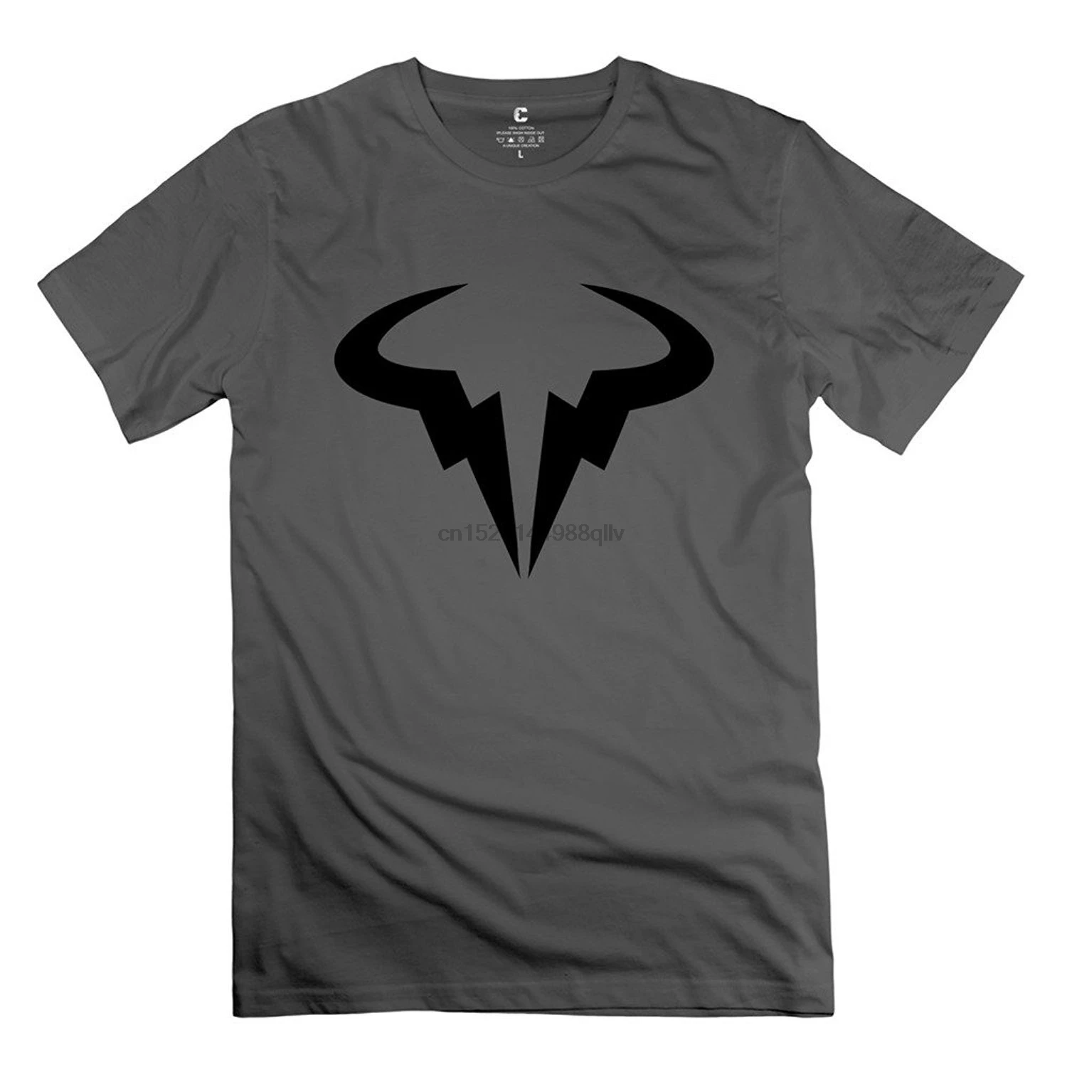 

Men's Rafael Nadal Tennis Player Logo Screw Neck Tee Red