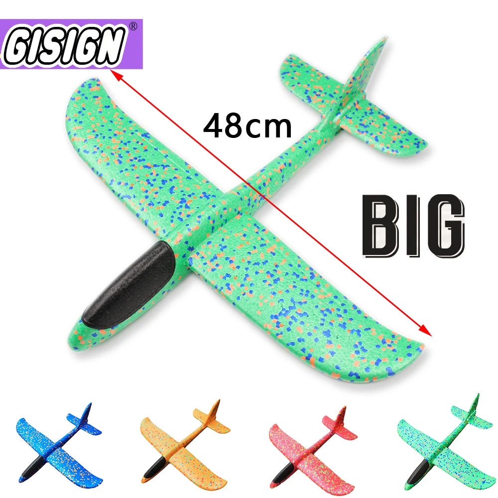 48CM avion avion mousse planeur main jet avion planeur jouet avions EPP extérieur enfants jouets pour enfants garçons cadeau