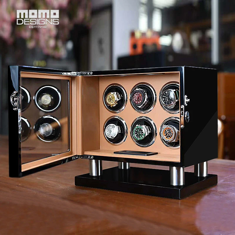 High end Watch winder 6 automatic watch box Electric rotating box