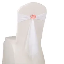 Органзы Председатель Лук белый штоле strikken спандекс Председатель Группы органза