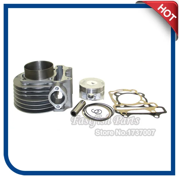 180cc цилиндр 61 мм комплект с большим отверстием для GY6 125cc 150cc 1P52QMI 1P57QMJ двигатель