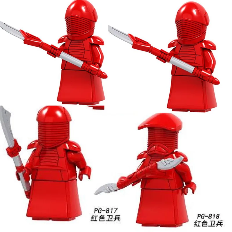 Single-Sale-Star-Wars-The-Last-Jedi-Royal-Guard-Luke-Skywalker-Anakin-Dolls-Bricks-Education-Building_
