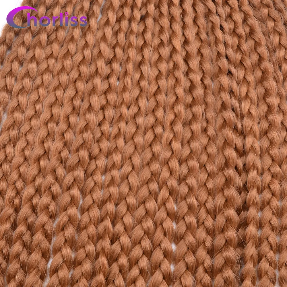 Chorliss 14 &quotкоробка синтетические плетеные Наращивание волос 22 корни/pc Вязание