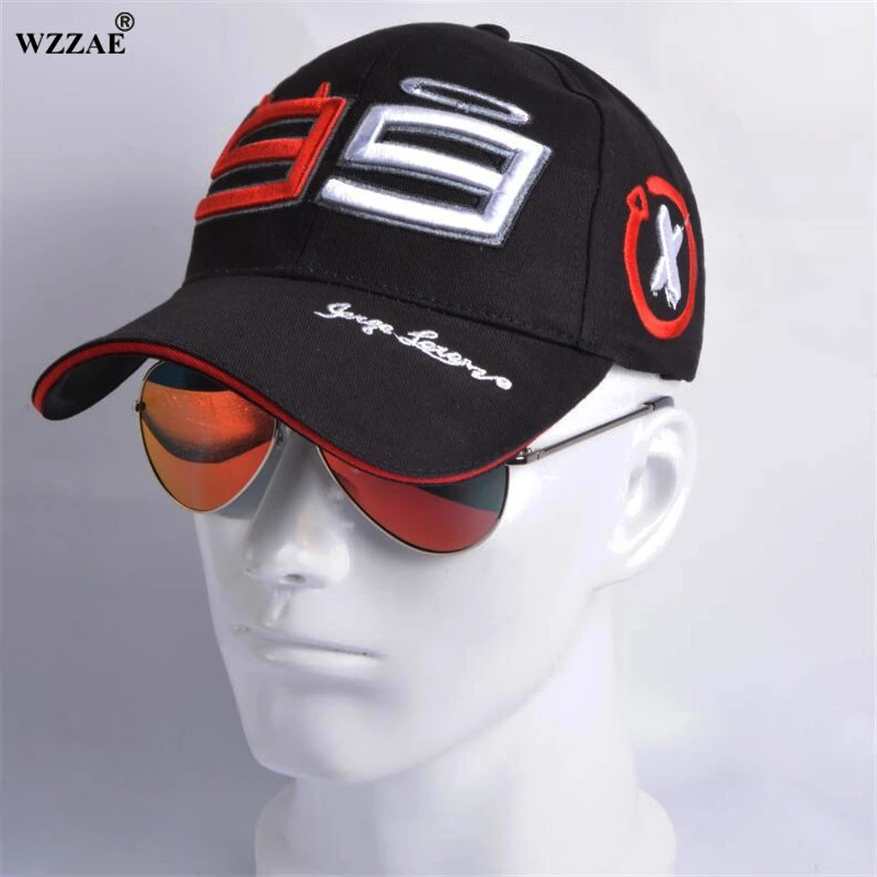 WZZAE sombrero de camionero Jorge Lorenzo sombreros para hombres tapa de algodón GP de la motocicleta de carreras gorras de béisbol coche gorra sol gorras|jorge lorenzo hat|trucker hathats