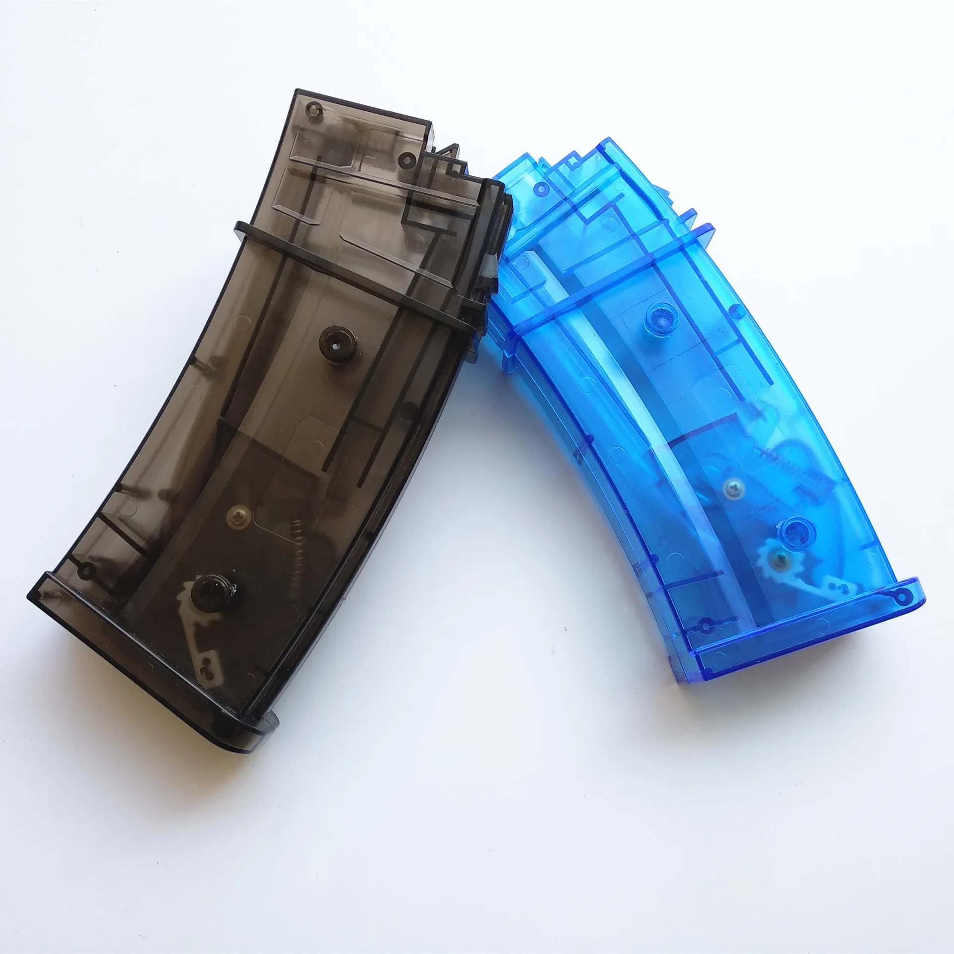 Пластиковые прозрачные черные синие журналы для XWE G36 Xinweier Электрический взрыв гель-бластер вне двери Спортивные запчасти
