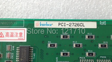 Industrial equipment cards Interface PCI-2726CL 32/32 point digital input/output boards
