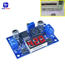 Voltmètre numérique LED LM2596, DC 4.0 -40V à 1.25 -37V, Module de convertisseur de puissance réglable