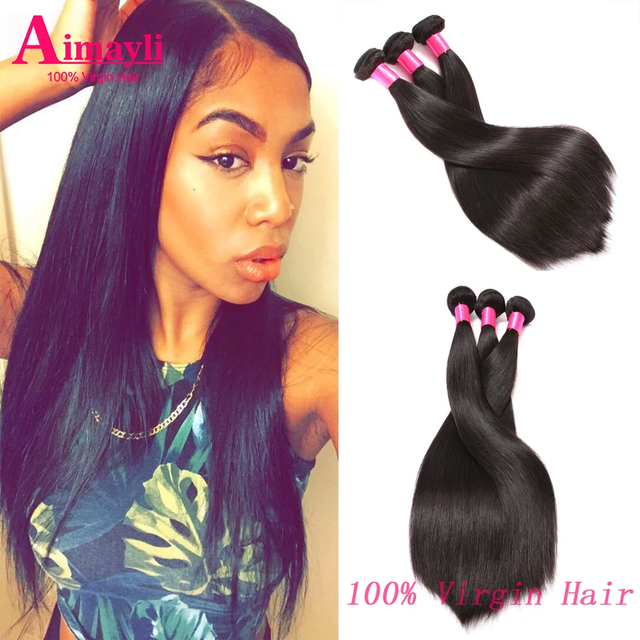 

Soft Malaysian Straight Hair 4 Bundles 8A Grade Unprocessed Straight Virgin Hair Cheap Malaysian Queen Human Hair Weave Bundles