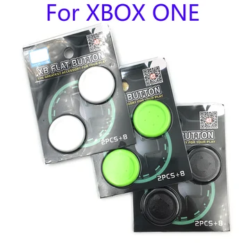 

3Pcs Controller Large Size Flat Button Round D-Pad Cross Button Direction Key caps Covers for Xbox One Joystick C