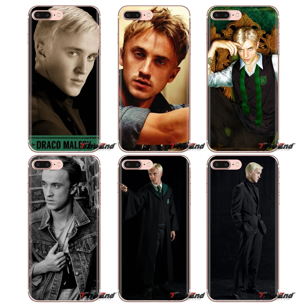 

For Huawei G7 G8 P7 P8 P9 P10 P20 P30 Lite Mini Pro P Smart Plus 2017 2018 2019 Harry Potter Draco Malfoy Transparent Soft Cover