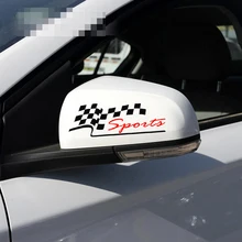 2x Renault Drapeau verre givré Miroir Autocollant Décor Film Autocollant Sticker