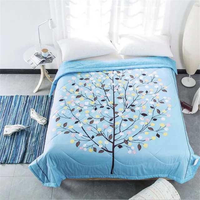 2016 New Thin Cotton Duvet Summer Quilt Blanket Luxury 2016 New Thin Cotton Duvet Summer Quilt Blanket Luxury Comforter Home Goods Bed Linen Cartoon Quilted Bedspread Sheet