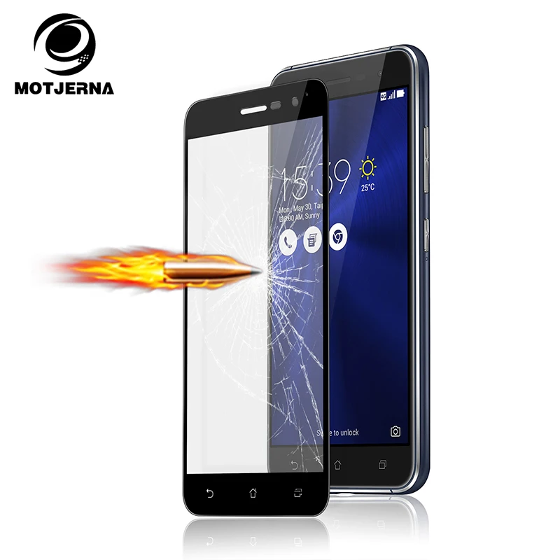 

Motjerna Tempered Glass For Asus Zenfone 3 ZE520KL 552KL 554KL 553KL 4 Max ZC554kl 520TL 553KL 551KL Screen Protector Film