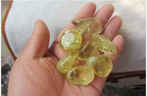 new arrivals 7 pcs 100% natural citrine quartz crystal stone healing as gift | Дом и сад