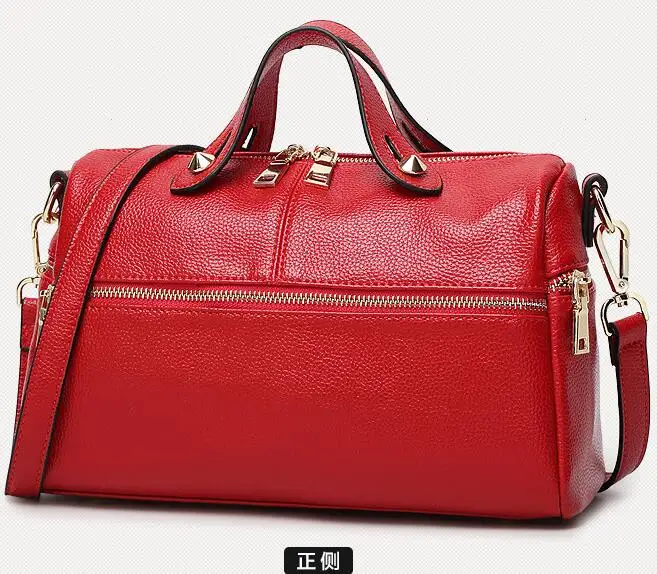 Ragcci High Quality PU Leather Bags Women Leather Handbags Brand Wax Cowhide Bag Vintage Fashion