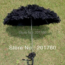 Длинная ручка УФ с длинной ручкой принцесса кружева ремесло зонтик бутон шелк принцесса Зонты