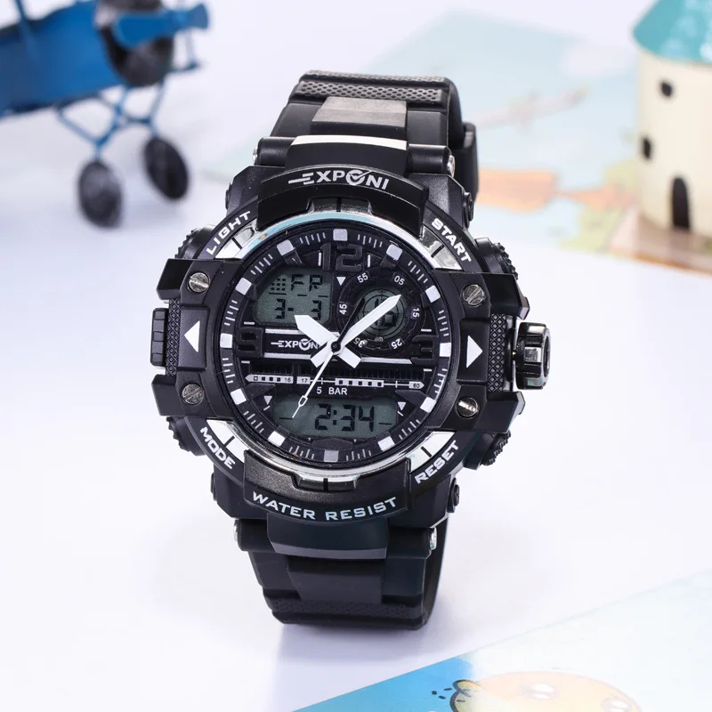 

New Creative High-end Electronic Watch Waterproof Sports Multi-function Luminous Mountaineering Watch