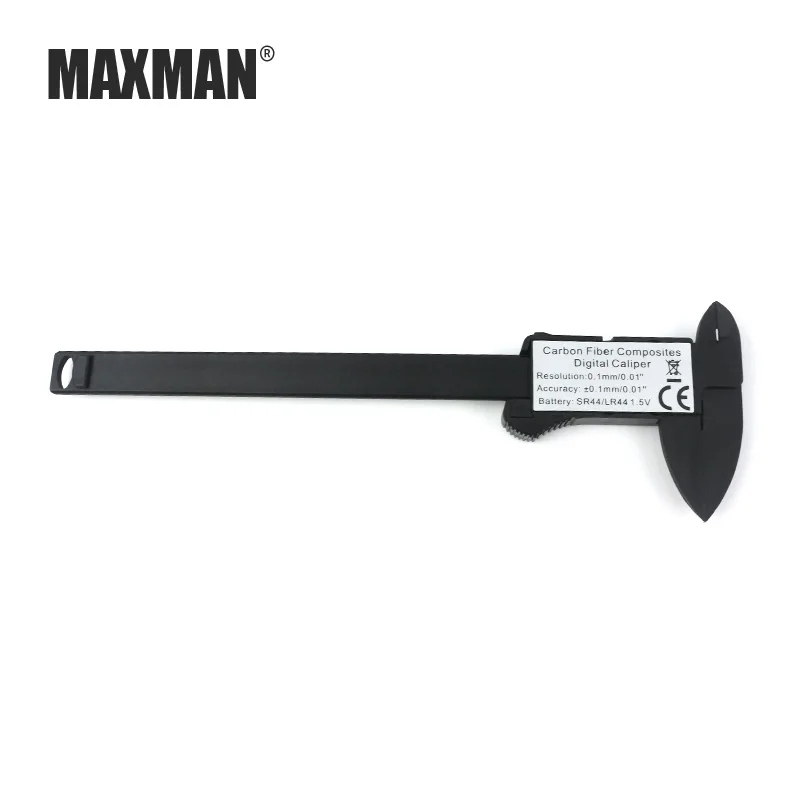 MAXMAN новое поступление 150 мм 6 дюймов ЖК-дисплей цифровые электронные углеродного волокна штангенциркуль датчик микрометр измерительный
