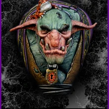 [Loong Way Miniatures] MJ миниатюрные Тролль бюст миниатюрные из полимерной смолы