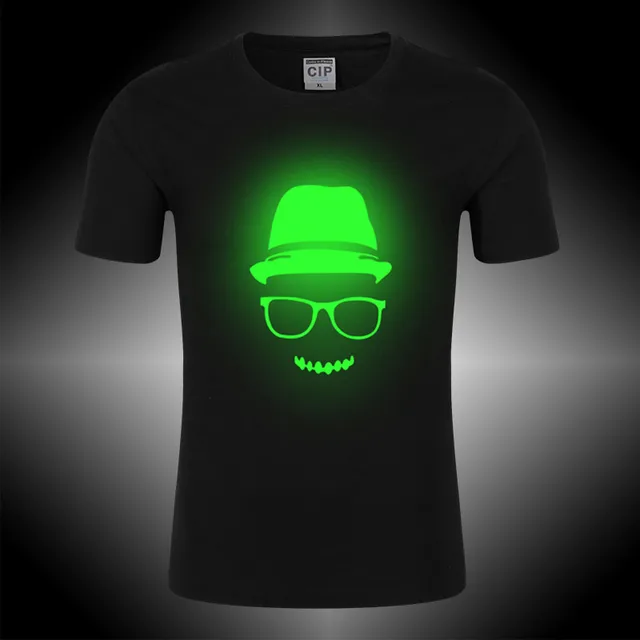 Children's T shirt Boys Girls Noctilucence Luminous Brand T shirts Kids