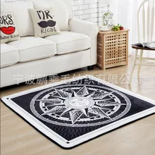 Ковер американская Англия модный тренд солнце бог Квадратный Ковер прикроватный гостиная спальня чайный коврик для стола ковер коврик
