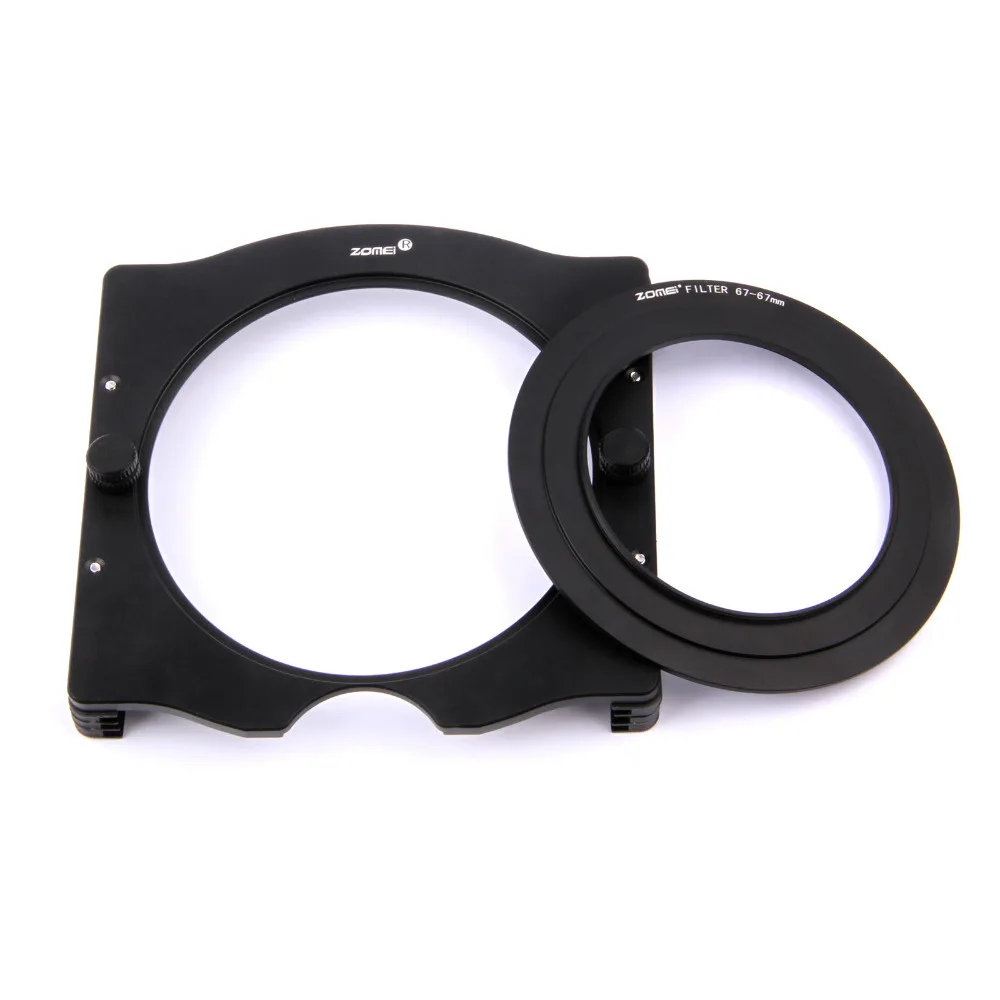 

Zomei Aluminum Square Filter Holder & Adapter Ring 67/72/77/82/86mm for ZOMEI Lee Cokin Z 100mm Filter