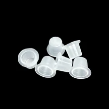 500 шт. полу-Перманентный макияж бровей татуировка губ Пигментные чашки Перманентная Татуировка чернила для макияжа контейнеров