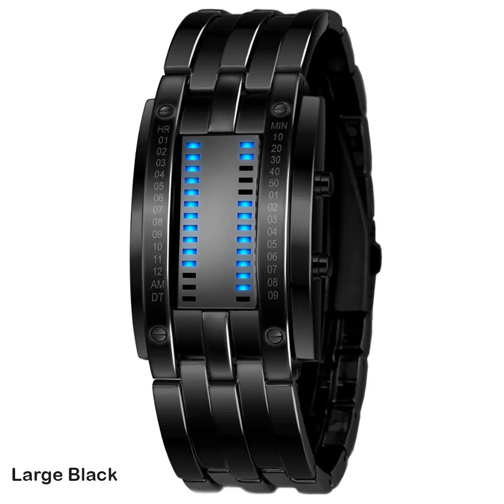 

Waterproof Digital Sports Wristwatch Fashion Stainless Steel Men Women Couple Running LED Display Watch Digital Sport Watches